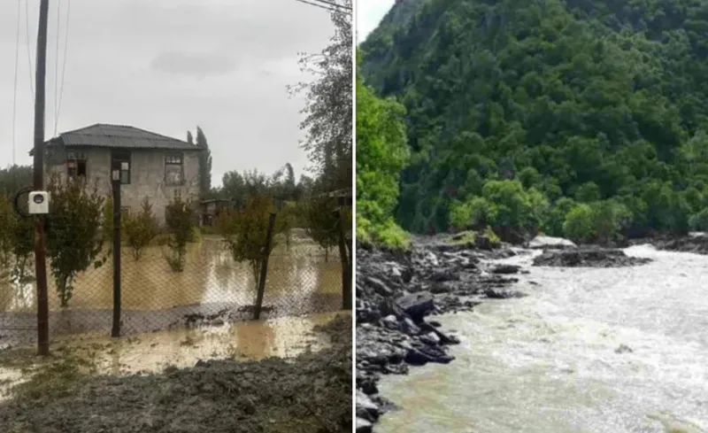 სოფელ კაბალთან ადიდებულმა მდინარემ კაბალისხევის ხიდი ჩაკეტა, ავტოტრანსპორტის მოძრაობა დროებით შეზღუდულია - რა ვითარებაა ლაგოდეხის მუნიციპალიტეტის სოფლებში?