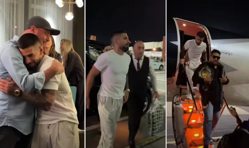 ილია თოფურია საქართველოში ჩამოვიდა და ჩემპიონის ქამრები ჩამოიტანა