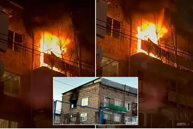 ტრაგედია ახალქალაქში - მეოთხე სართულიდან გადმოვარდა ქალი, რომელიც ცეცხლმოკიდებული ბინიდან თავის დაღწევას ცდილობდა